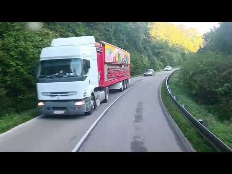 Driving in Slovakia, route 499, Dúbrava - Kosariska