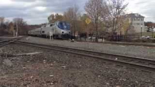 preview picture of video 'Railfanning At Palmer 11/11/14'