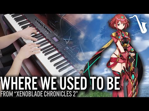 Xenoblade Chronicles 2: Where We Used To Be (Title Screen) Solo Piano Cover || insaneintherainmusic