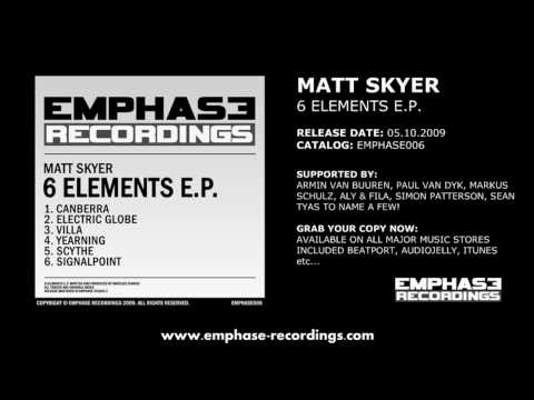 EMPHASE006 - Matt Skyer - 6 Elements E.P. (Original Mixes)