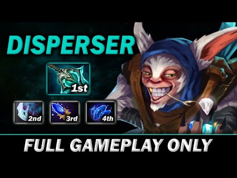 Meepo 1st item DISPERSER, 7.34 AoE Disperser Buff - Full Gameplay Meepo #501