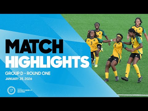 Group D Highlights, January 25 | 2026 Concacaf Women’s Under-17 Qualifiers