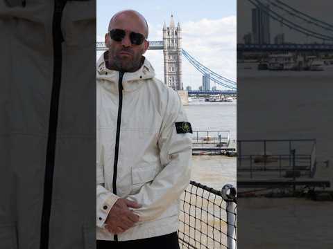 Jason Statham doesn't do small.