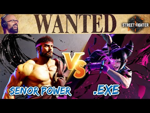 THE FIREBALL GAME! Senor Power (Ryu) vs .exe (Juri) FT7 - WANTED SF6