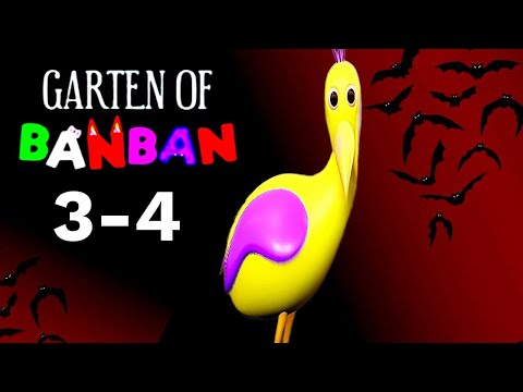 💥Garten of Banban 3-4_Yellow Opila Bird Attacks Me!!! NEW Gameplay