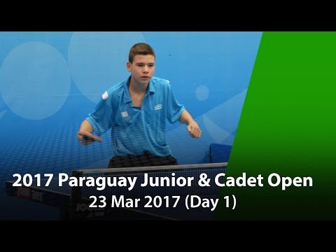 2017 ITTF Paraguay Junior & Cadet Open - Day 1