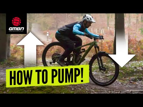 Pump To Gain Speed On MTB Trails | Mountain Bike Skills