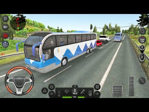 Bus Simulator : Ultimate - #7 New Route Unlocked | New Bus Game 2019 - Android IOS GamePlay FHD