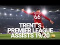 Every Trent Alexander-Arnold Premier League assist 2019/20