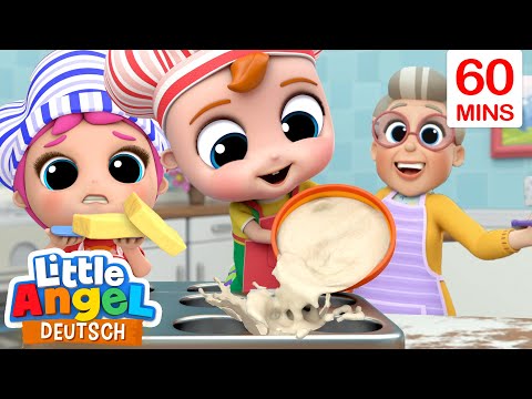 Backe, Backe Kuchen | Und viele Lieder mehr | Little Angel Deutsch - Kinderlieder