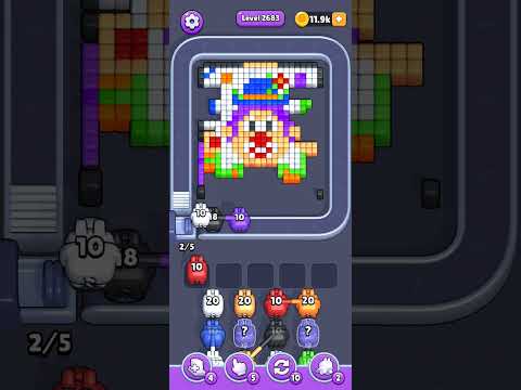 Pixel Flow Level 2683 Walkthrough