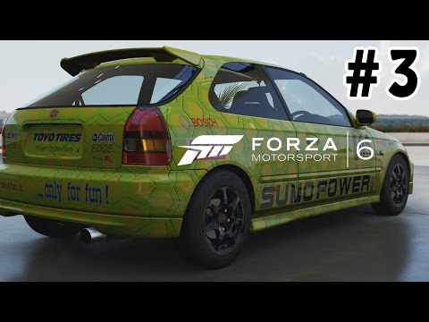 Forza Motorsport 6 Career Mode Walkthrough Part 3 - A Bad Car Choice