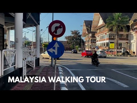 Passeio a pé por Kota Bharu MALÁSIA