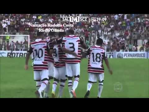 Salgueiro 1x1 Santa Cruz - Nar. Rodolfo Costa, Rádio Olinda - Pernambucano 2014