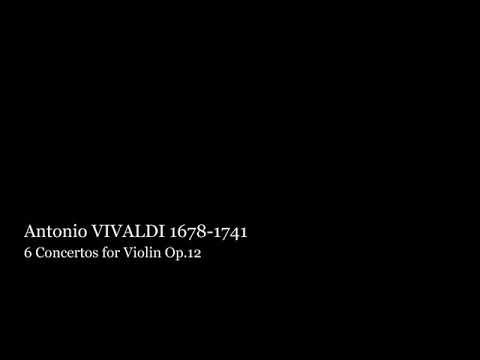 Antonio Lucio VİVALDİ: 6 Violin Concertos Op.12 (Academy Of Ancient Music - P.Beznosiuk)