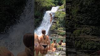 Download lagu Diving to explore beautiful waterfalls 🤿🔥 #travel #waterfall mp3