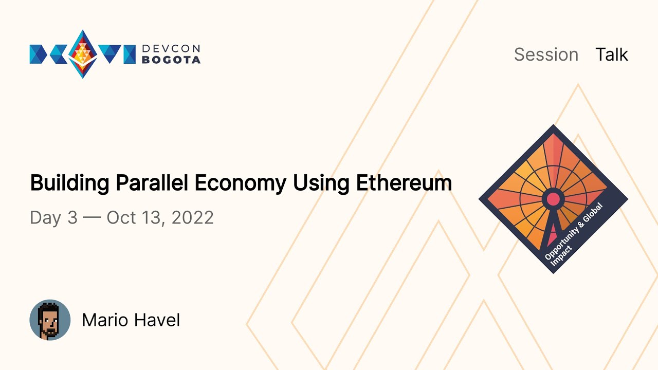 Building Parallel Economy Using Ethereum preview