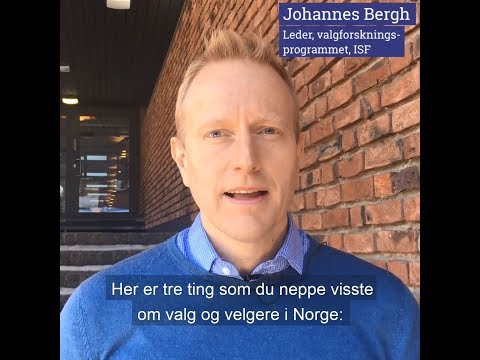 Stilling ledig som valgforsker