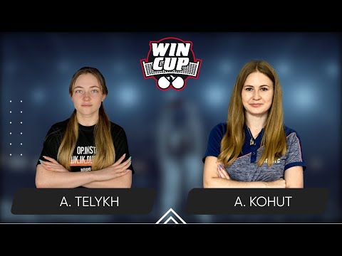 20:15 Anastasiia Telykh - Alina Kohut West 4 WIN CUP 02.09.2024 | Table Tennis WINCUP