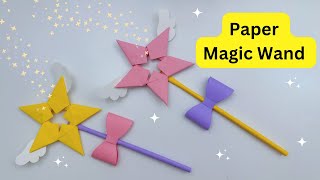 DIY PAPER MAGIC WAND / Paper Crafts For School / Paper Craft / Easy kids craft ideas / Origami Wand