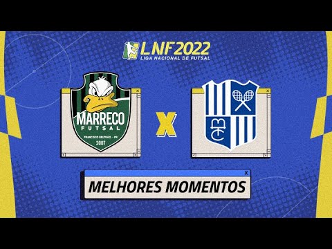 MARRECO 1 X 1 MINAS | MELHORES MOMENTOS | 11ª RODADA DA LNF 2022