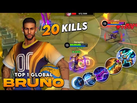 TOP GLOBAL BRUNO CORE HACKER BUILD!! 🔥 TRY THIS BUILD TO GET SAVAGE!! (20 KILLS)