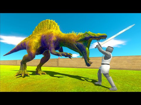 YELLOW SPINOSAURUS DEATH RUN