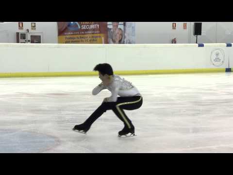 2015 ISU JGP - Logroño Men Short Program Nathan CHEN USA