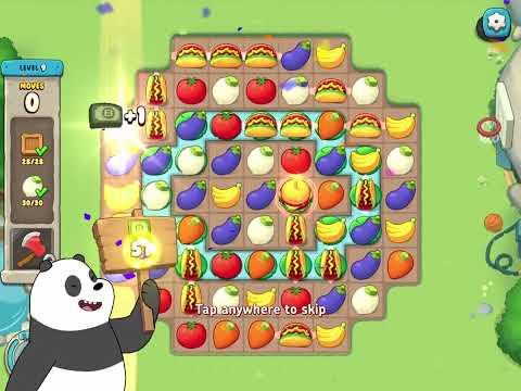 We Bare Bears Match3 Repairs (Level 1 - 10)