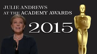 Julie Andrews at the 87th Academy Awards 2015 - Lady Gaga&#39;s The Sound of Music Tribute
