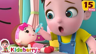 Miss Polly Had A Dolly | Kidsberry Nursery Rhymes & Baby Songs