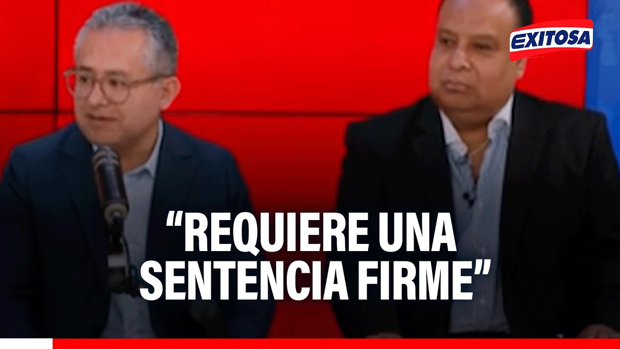 🔴🔵Indulto de Pedro Castillo procedería si existiera una sentencia firme, indica abogado penalista