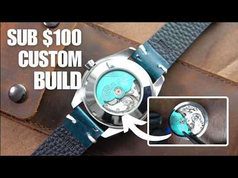 I Built An Omega Seamaster Aqua Terra Inspired Mod - Seiko NH35 Mod Watch Build