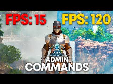 Top 25 MOST USEFUL Admin Commands in ARK: Survival Ascended!