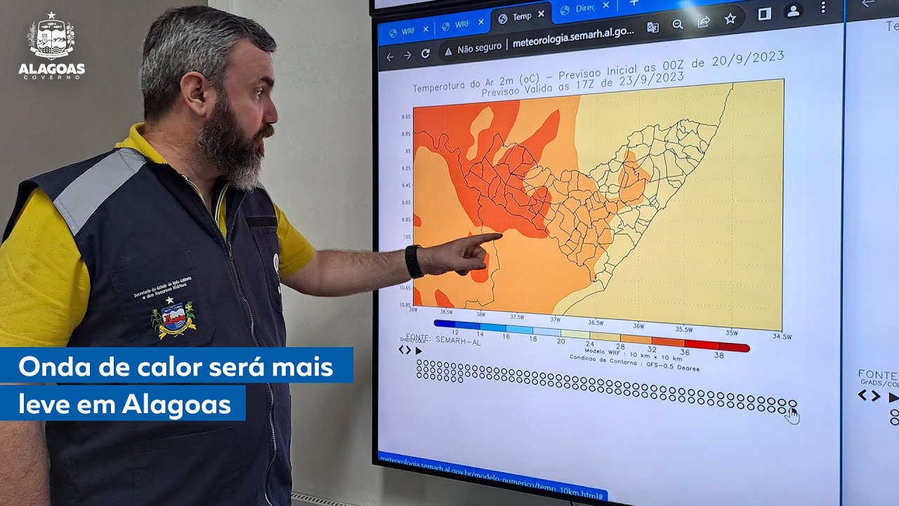Onde de calor será mais leve em Alagoas