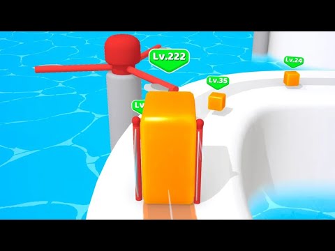 Level Up Jelly - jelly cubes run - All Levels Gameplay iOS Android