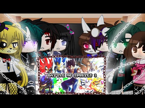 "React to Battle of Sprites 3" || Part 3/?? || Gacha Club #10