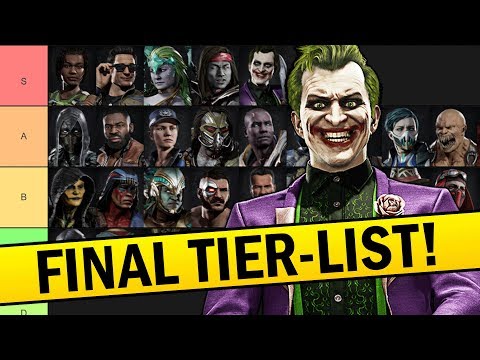 Mortal Kombat 11 - The Final Definitive Tier List!
