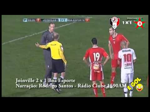 Rodrigo Santos - Joinville 2x1 Boa Esporte - 19/08/14