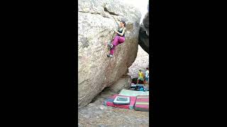 Video thumbnail de Placa de Raquel, 7a. Albarracín