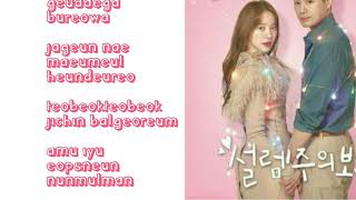 Kim Jong Min - Could I Love Again lyric ost. Fluttering warning