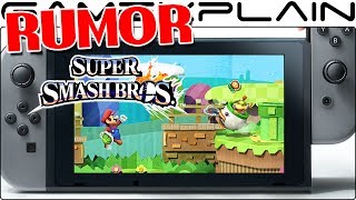 CONFIRMED FAKE: Purported Super Smash Bros. Switch Images Leaked