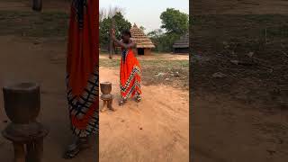 African village woman