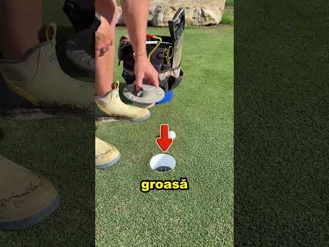 Acest barbat a reusit sa repare terenul de golf ⛳🏌️‍♂️