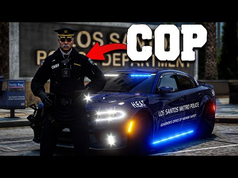How to be a COP in GTA ONLINE | GTA 5 RP