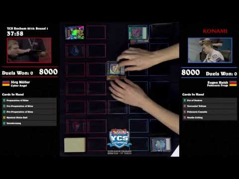 YCS Bochum 2018 - Round 1 - Cyber Angel vs Palezoic Frogs