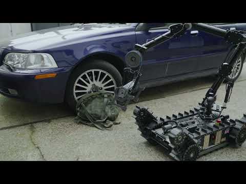ZEUS, an EOD and CBRNe robot capable of delivering a wide range of user filled explosive charges