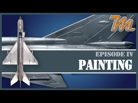 1/72 Mig-21 MF video build series - episode four - painting