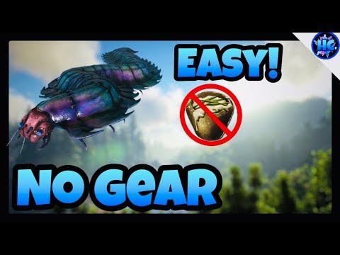 Ark survival evolved - How to tame Arthropleuras WITH NO GEAR (SUPER EASY!)