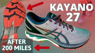 Asics Gel Kayano 27 AFTER 200 MILES | Running Shoe REVIEW | Here We Are Running
